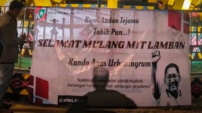 PPI Pesawaran Sambut Kebebasan Anas Urbaningrum