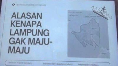 ‘Lampung Dajjal’ Diksi Anak Muda Kritisi Kinerja Arinal-Nunik
