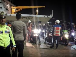 629 Pemudik Dikawal Polresta Bandar Lampung