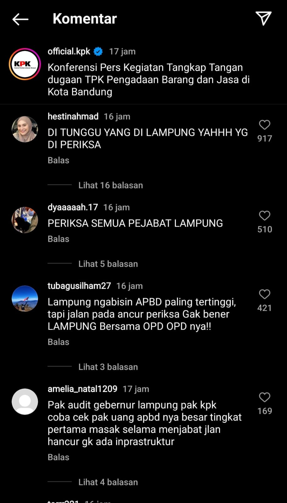 Kondisi Insfrastruktur Provinsi Lampung