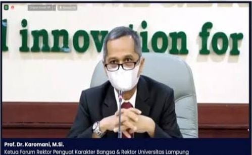 Eks Rektor Unila Sudah Terus Konsumsi Obat