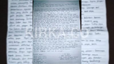 Akbar Bintang Putranto Tulis Surat Klasifikasi Dari Balik Jeruji Besi