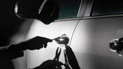 Mobil Kadishub Bandar Lampung Dicuri