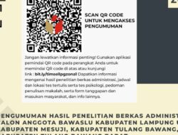 175 Calon Bawaslu Kabupaten/Kota Zona 1 Lampung Lulus Penelitian Berkas
