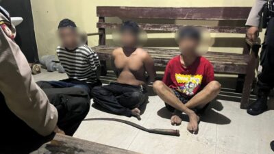 Polda Lampung Amankan Komplotan Geng Motor Bersajam