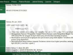 Pengadilan Tinggi Kuatkan Putusan PN di Perkara Korupsi Akmal Fatoni