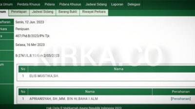 Oknum PNS Balam Segera Disidang Perkara Penipuan