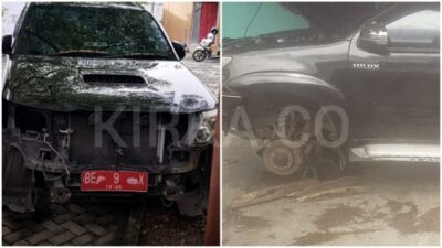 Pemda Pesisir Barat Lelang 2 Mobil Dinas