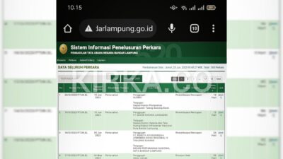 SIPP PTUN Bandarlampung Sudah Dapat Diakses Publik