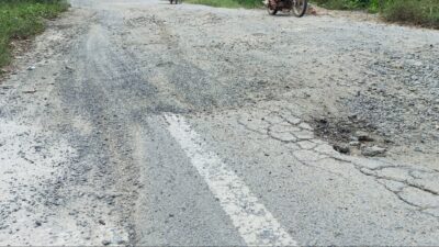Proyek Jalan Rp20 M di Tulangbawang Barat