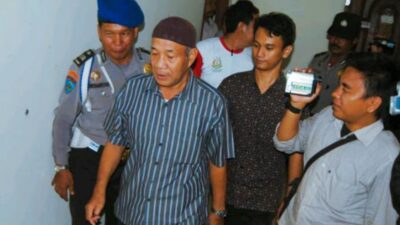 Eks Kepala DPPKD Lampung Tengah Bebas dari Lapas Rajabasa