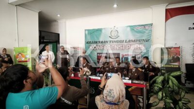 2 Perkara Narkotik di Kejati Lampung Dihentikan