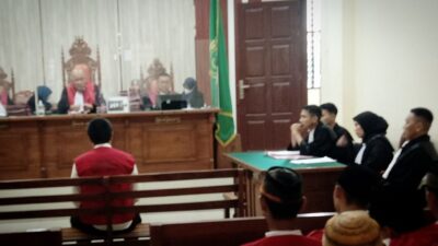 Terdakwa Perampokan Bank Arta Kedaton Ngaku Dibawah Pengaruh Putau