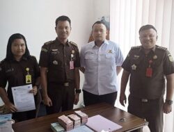 Sahroni Lunasi Kerugian Negara Korupsi Jalan Ir Sutami