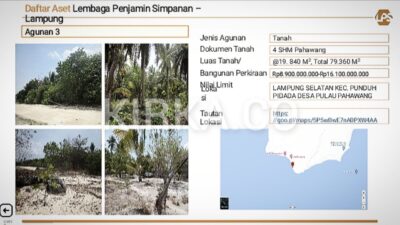 4 SHM Pahawang Segera Dilelang LPS