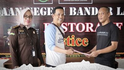 Kejari Bandarlampung Hentikan Perkara Penggelapan