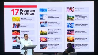 Bacapres Prabowo Subianto