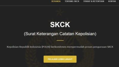 SKCK Capres Cawapres Pemilu 2024 Diterbitkan Baintelkam
