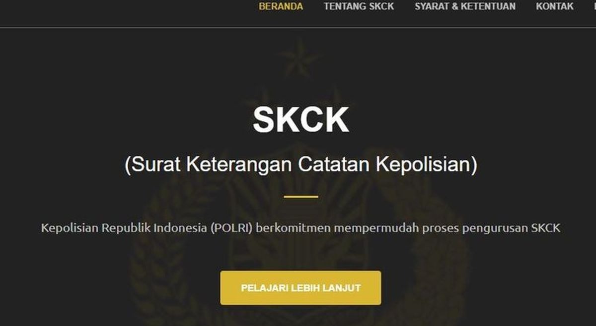 SKCK Capres Cawapres Pemilu 2024