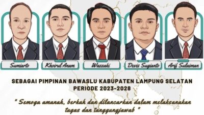 Profil Pimpinan Bawaslu Lampung Selatan