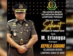 Muhammad Erlangga Jadi Kepala Cabjari Krui