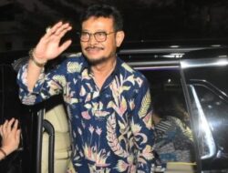 SYL Berpamitan dengan Ibunya Usai Diumumkan Tersangka KPK