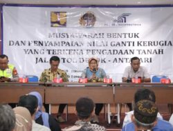 Musyawarah Ganti Rugi Tol Depok-Antasari Rampung Digelar