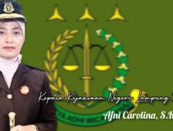 Mantan Jaksa KPK Resmi Nahkodai Kejari Lampung Selatan, Pematank Sampaikan Harapannya