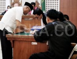 Ujang Faishal Didakwa Salah Gunakan Dana Korpri Way Kanan