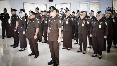 Dua Jabatan Eselon IV di Kejari Metro Diserah Terimakan