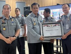 Lapas Muara Enim Raih Penghargaan Pelayanan Berbasis HAM