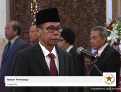 Nawawi Pomolango Resmi Dilantik Jadi Ketua KPK Sementara