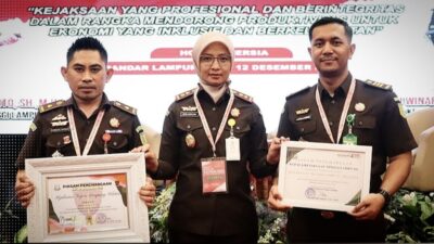 Intelijen Kejari Lampung Selatan Peringkat 2 Se-Lampung