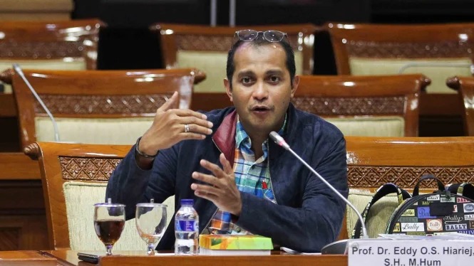 Wamenkumham Diperiksa Sebagai Tersangka