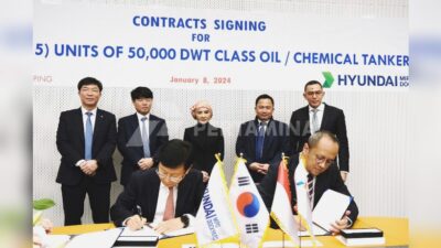 PT PIS Teken Kontrak Pengadaan 15 Kapal Tanker Baru