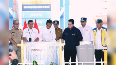 Makassar New Port Diresmikan