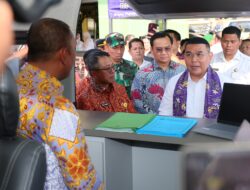 Wamen Ossy Tinjau Layanan Sertipikat Keliling di Kabupaten Tangerang
