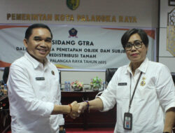 Sidang GTRA 2025 Palangka Raya Fokus Redistribusi Tanah