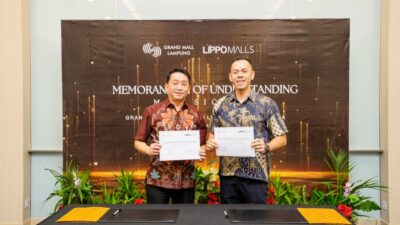 Gandeng Sinar Laut, Lippo Malls Resmi Kelola Grand Mall Lampung di Gedung Tertinggi Sumatera