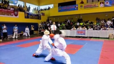 Membludak! 1.300 Karateka Serbu Kejurprov Gubernur Cup V Lampung