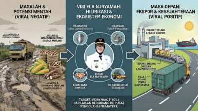 Ela Nuryamah: Hilirisasi Jagung-Udang Lampung Timur, dari Jalan Viral ke Ekspor Miliaran 