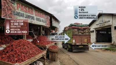 Pedasnya Ironi: Menakar Ketahanan dan Hilirisasi Cabai di Lampung