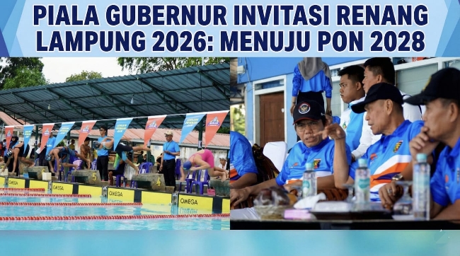 Berburu Bibit Emas PON 2028, Lampung Pacu Ribuan Atlet dalam Invitasi Renang