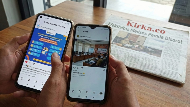 Medsos Pemda se-Lampung: Sudah Efektifkah Menjangkau Warga?