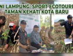 Sulap Taman Kehati, KONI Lampung Gagas Pusat Sport Ecotourism Pertama di Kota Baru