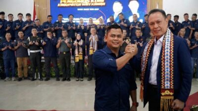 Lantik KONI Waykanan, Taufik Fokus Porprov, Bupati Ayu Minta Cari Atlet ke Pelosok