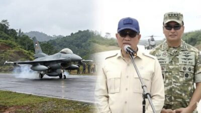 Tinjau Pendaratan Jet Tempur di Tol Lampung, Wamenhan: Pencabutan HGU SGC Tinggal Tunggu SK