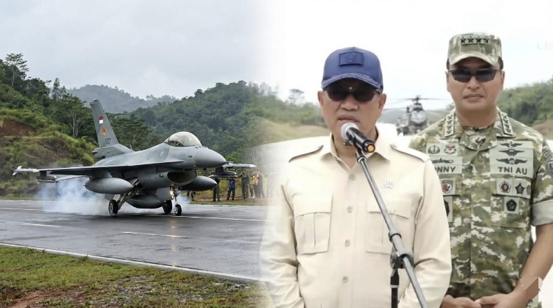 Tinjau Pendaratan Jet Tempur di Tol Lampung, Wamenhan: Pencabutan HGU SGC Tinggal Tunggu SK