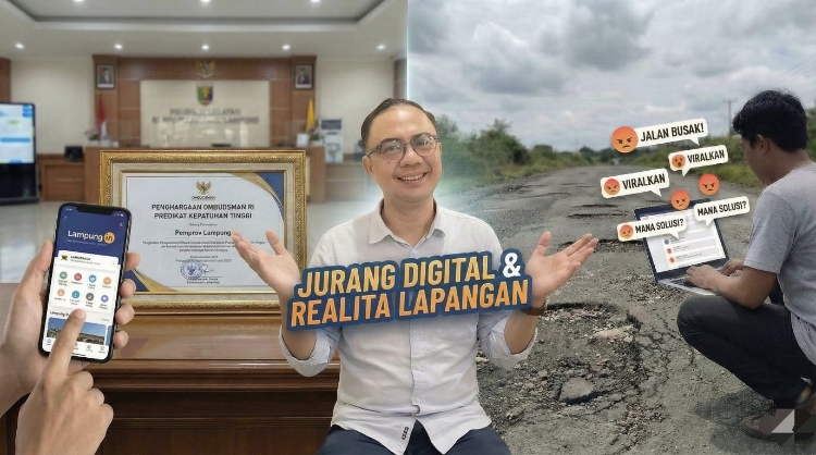 Lampung "In" atau Lampung "Out"? Menakar Jurang Digital Antara Penghargaan Ombudsman dan Amukan Netizen