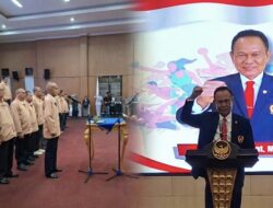 Lantik KONI Lampung Utara, Taufik Hidayat Targetkan Papan Atas Porprov 2026